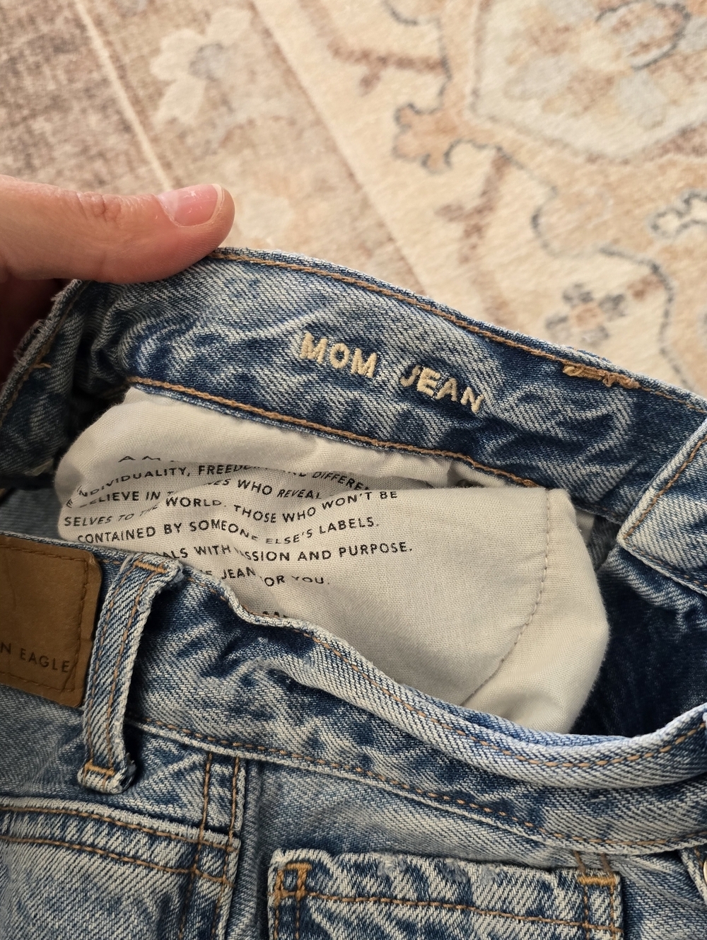 AE Mom Jean - Picture 3 of 4